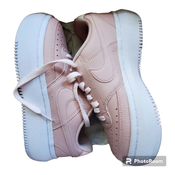 Nike Court Vision Alta womens sneakers pink oxford size 7 - Picture 3 of 10